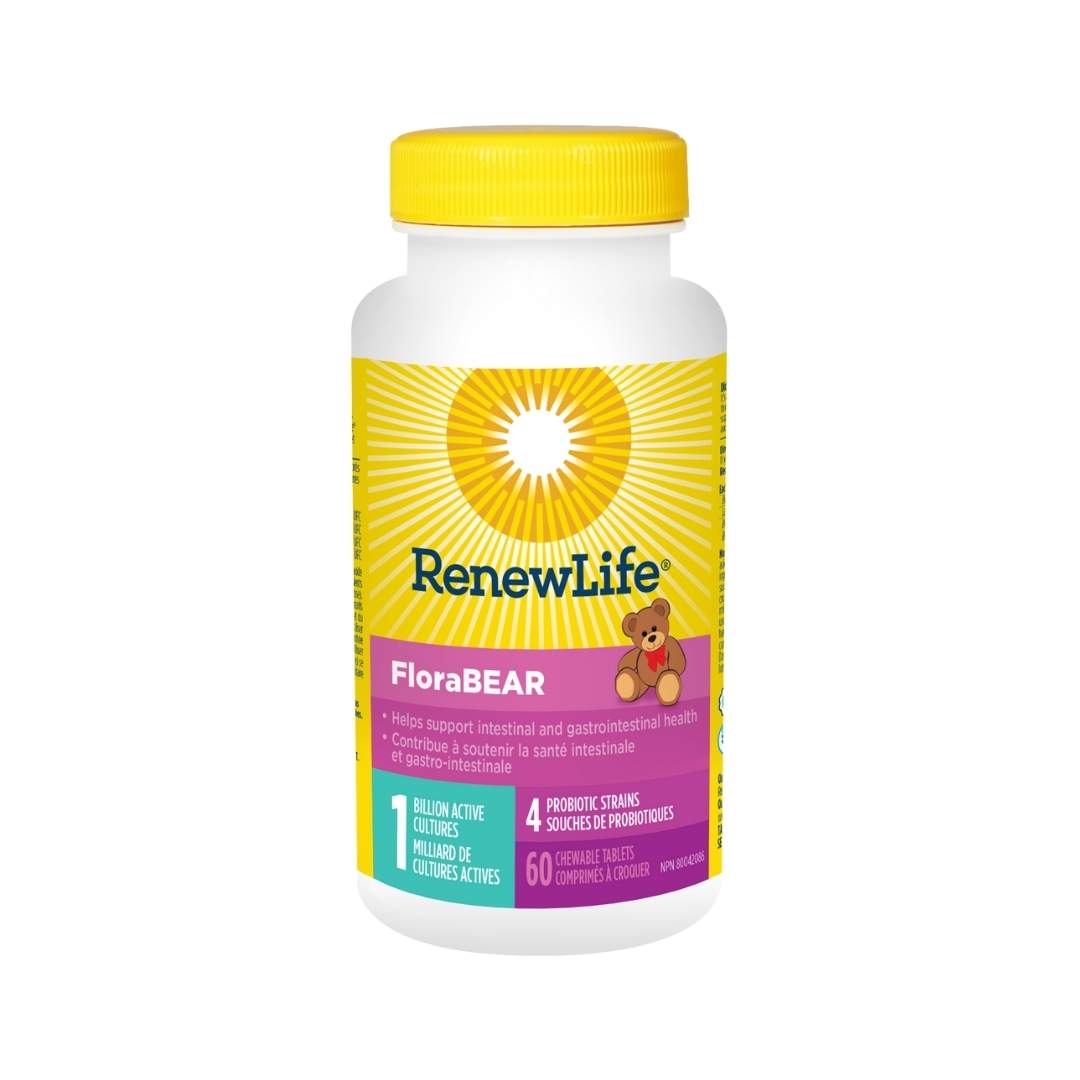 Renew Life FloraBEAR Chewable Tablets - Lifestyle Markets